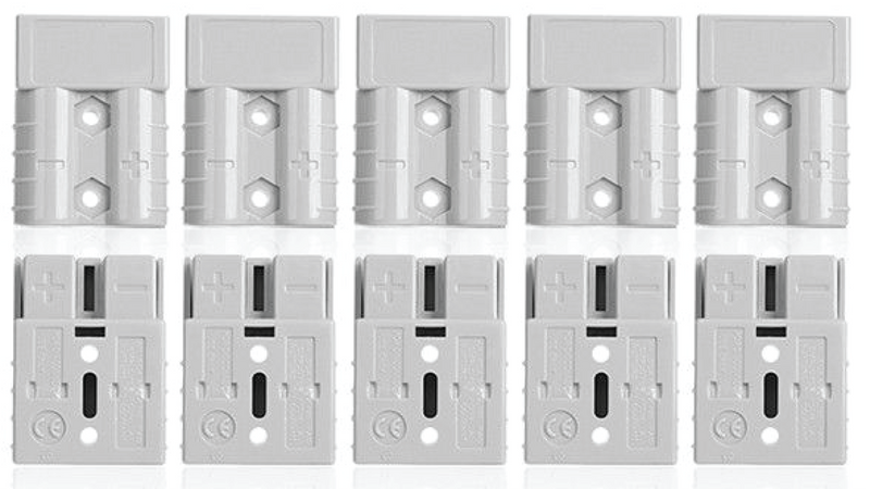 12 Volt Direct 12/24V 50A Anderson Style Plugs 10 Pack