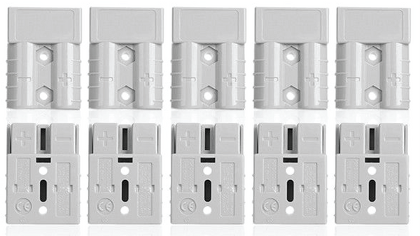 12 Volt Direct 12/24V 50A Anderson Style Plugs 10 Pack