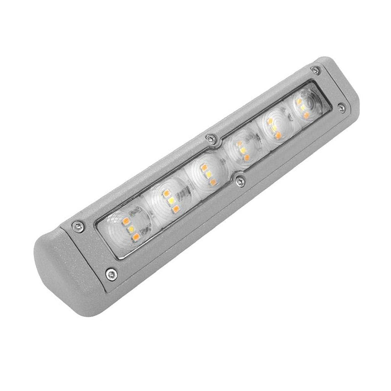 Dreamlighting LED Awning Light with Heavy Duty-200mm-Grey Shell, DC12V, Cool White/Amber