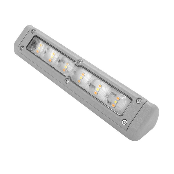 Dreamlighting LED Awning Light with Heavy Duty-200mm-Grey Shell, DC12V, Cool White/Amber