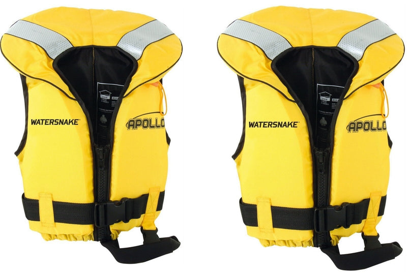 2 X Watersnake Apollo Adult or Child Life Jackets - Level 100 PFDs