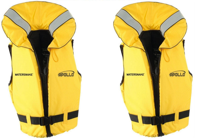 2 X Watersnake Apollo Adult or Child Life Jackets - Level 100 PFDs