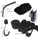 Monvelo Kayak Hoist Pulley 54kg Bike Holder Lift Garage Ceiling Storage Rack