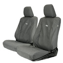 Razorback 4x4 XP7 Heavy Duty Canvas Front Seat Covers For a Toyota HiLux 8th Gen (Cloth Seats Only)