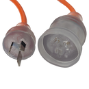 Coast 15M/15AMP Heavy Duty Extension Lead - Led Equipped