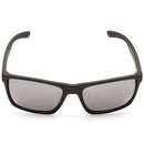 Dirty Dog Volcano Satin Black/Grey-Silver Mirror Polarised Sunglasses
