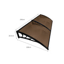 Mountview Window Door Awning Canopy Outdoor Patio Sun Shield Rain Cover 1 X 2.4m