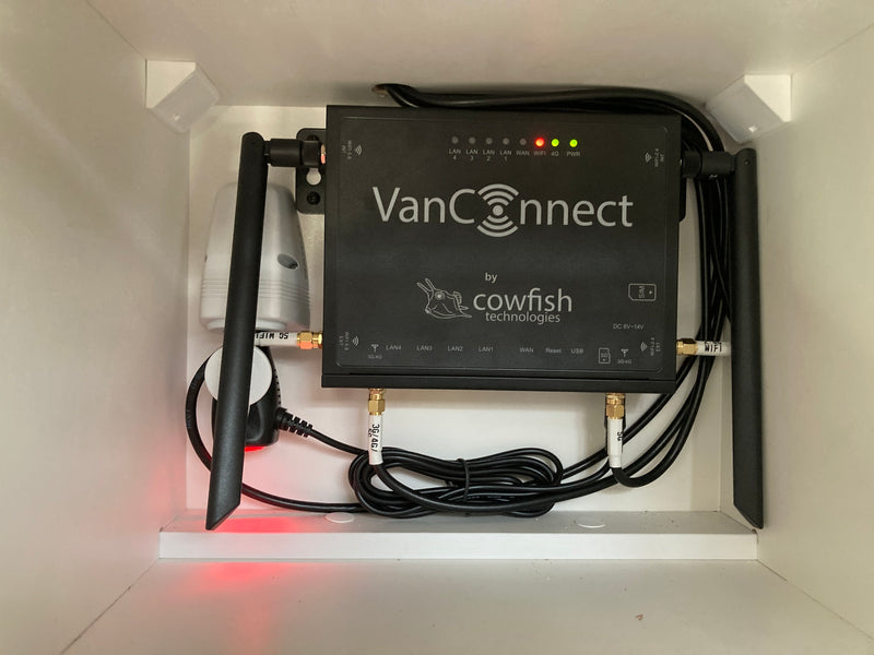 Cowfish VanConnect 4G Premium Package - caravan internet