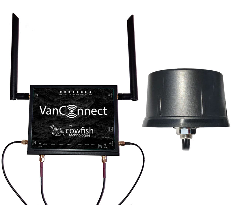 Cowfish VanConnect 4G Premium Package - caravan internet
