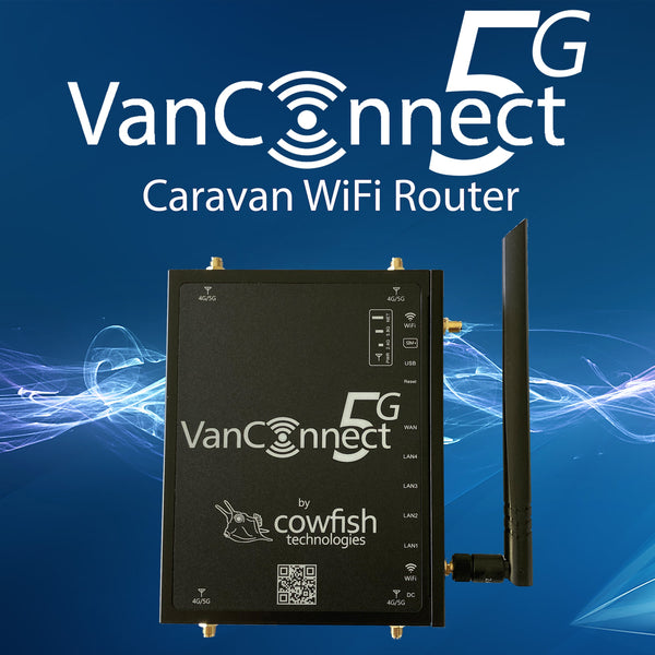 Cowfish VanConnect 5G Basic Package - caravan internet