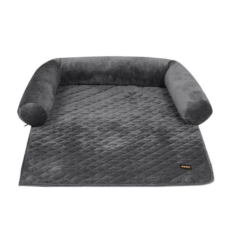 Pawz Kids Pet Protector Sofa Cover Dog Cat Non-slip Couch Cushion Slipcovers L