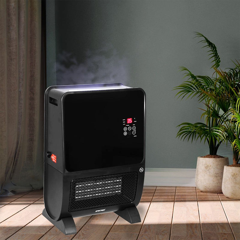Spector Heater Humidifier 2 In 1 Portable Space Ceramic Fast Heating 2000W