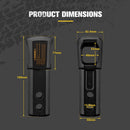 Bunker Indust 2" Recovery Hitch Receiver 10T Heavy Duty Tow Bar Off Road 4X4 4WD