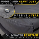 Ford Ranger PX I Retro Canvas Rear Row Seat Covers (In Stock)