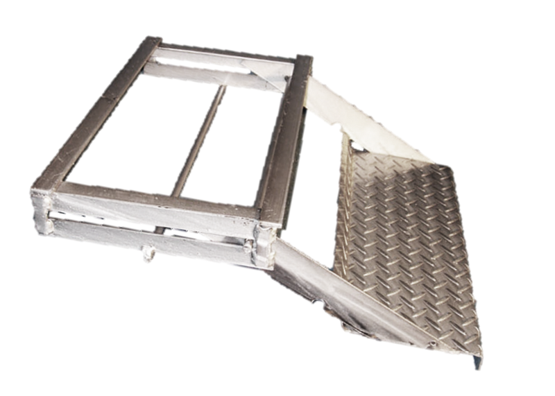 Caravan Step Single Low Profile 455X170MM