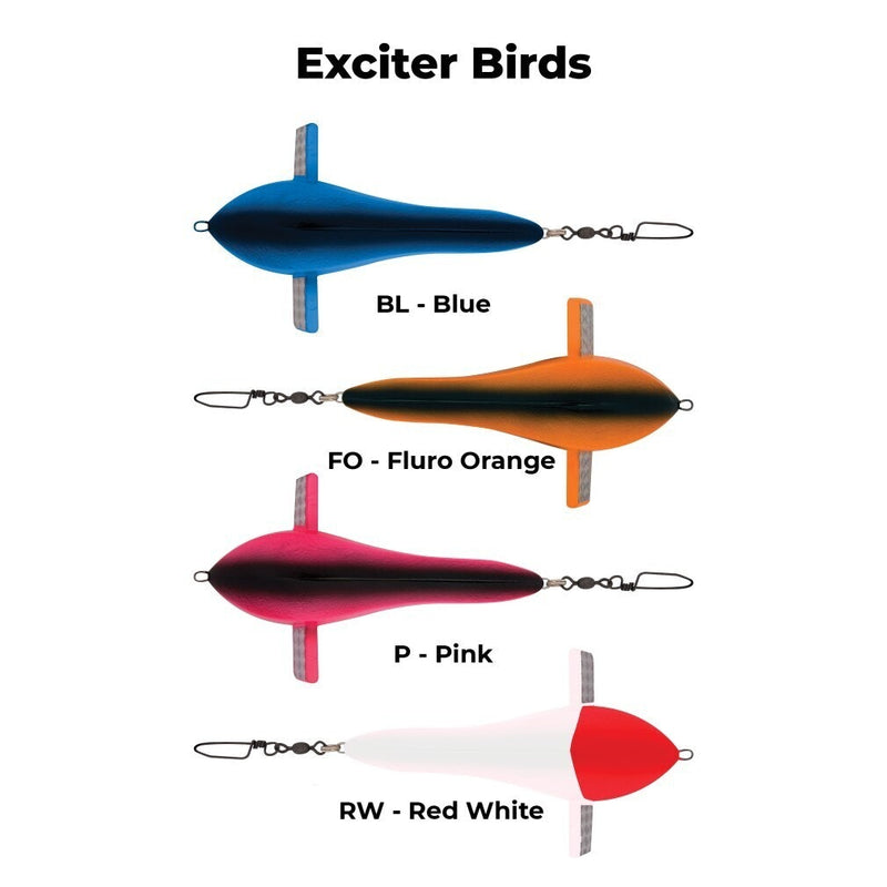 10 Inch Williamson Exciter Bird Big Game Teaser Lure