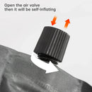 Self-Inflating Camping Mattress with Built-In Pillow Grey