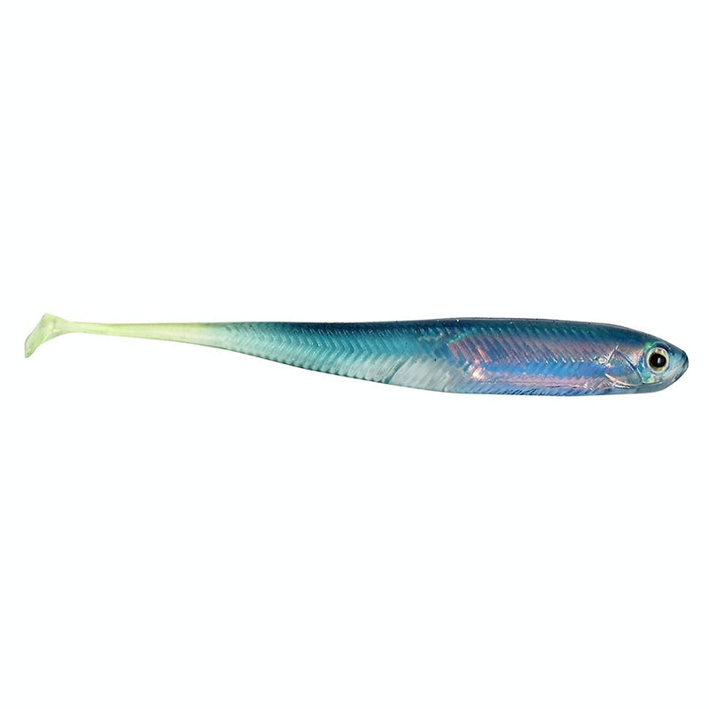 6 Pack of 110mm Zerek Live Flash Minnow Wriggly Soft Plastic Fishing Lure