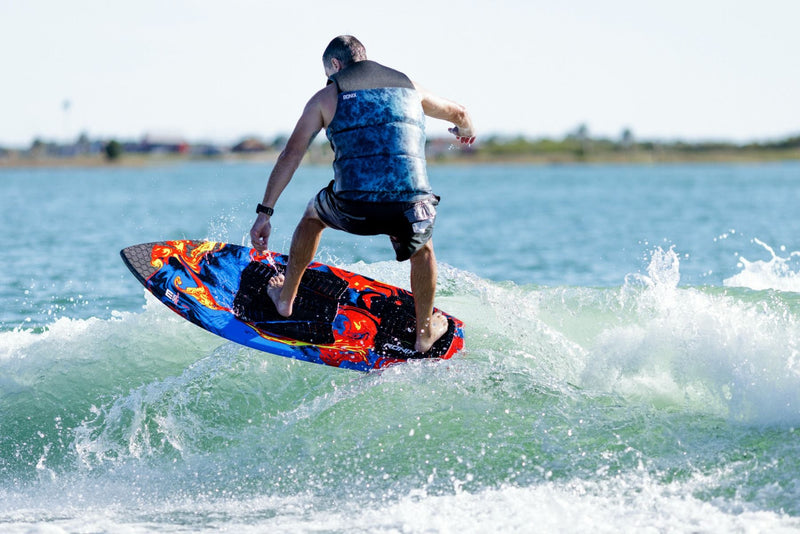 2025 Ronix H.o.m.e. Carbon Pro M50 Red Wakesurf