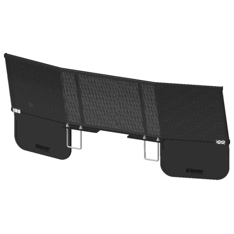 D-Flector Camper Standard Stone Guard 1800mm - Angled (High-Strength Performance Steel)