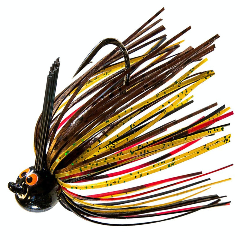 1/4oz ZMan Crosseyez Power Finesse Jigs - 7g Skirted Jig Lure