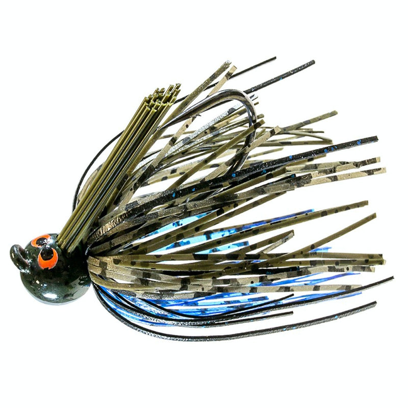 1/4oz ZMan Crosseyez Power Finesse Jigs - 7g Skirted Jig Lure