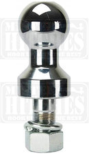 MISTER HITCHES Tow Ball 4500kg, 70mm, Chrome, 32mm - 1-1/4" Shank dia., (MHTB70CB)