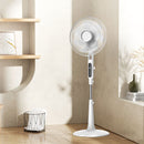 Spector Pedestal Fan Tilt & Oscillating 28 Speed Cooler Timer Adjustable Height