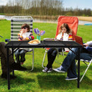 Levede Grill Table BBQ Camping Tables Outdoor Foldable Aluminium Portable L