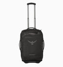 Osprey Transporter 40L Wheeled Duffel Carry On Bag - Black (Travel Suitcase)