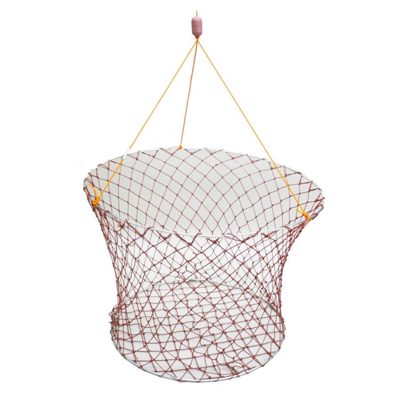 4 X Heavy Duty Double Ring Crayfish Nets/Traps with Mesh Base