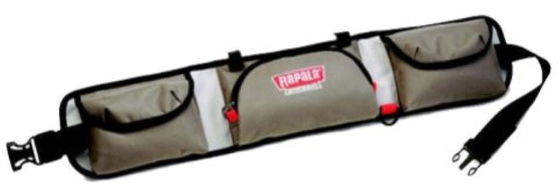 Rapala Sportsman 10 Fishing Tackle Belt with Multiple Storage Pockets