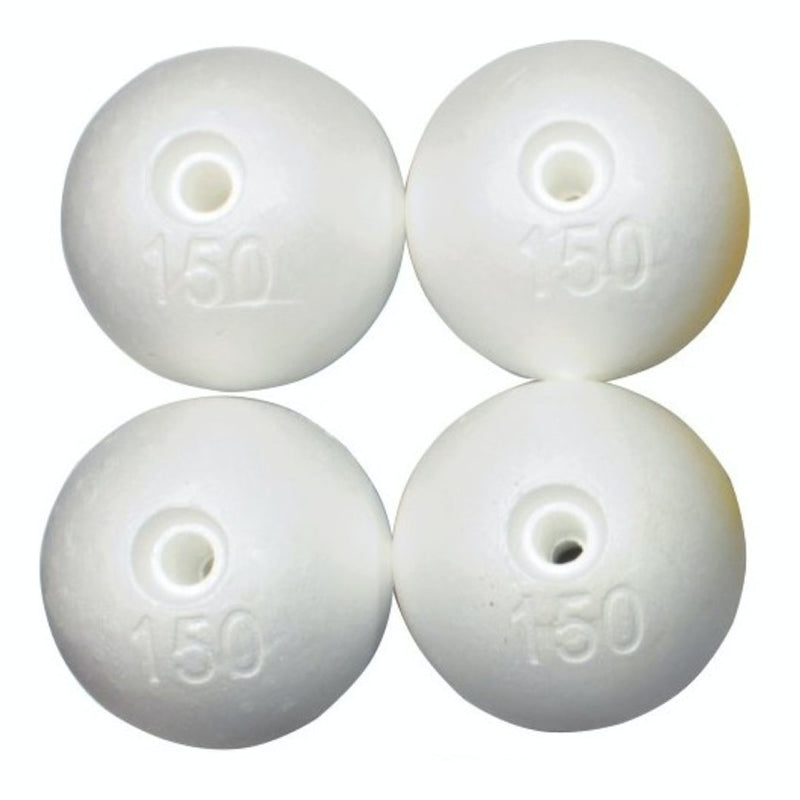 4 x 6 Inch Poly Floats - Ideal for Crab Pots and Crab Traps - Crabbing Floats