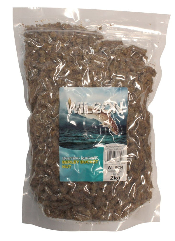 2kg Pack of Wilson Whiting Magnet Berley Nuts - Fish Attractant
