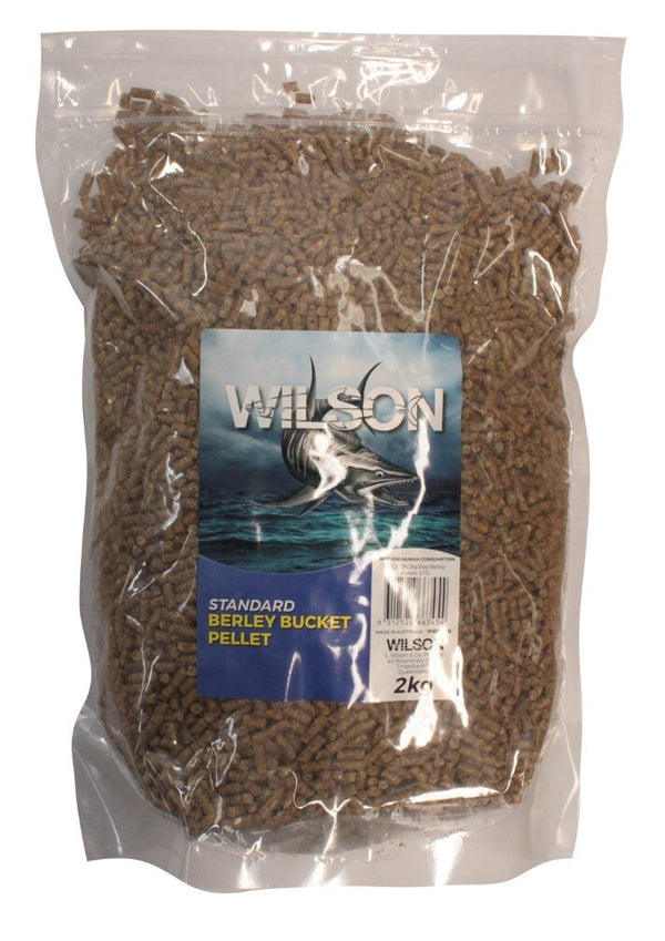 2kg Pack of Wilson Standard Berley Pellets - Fish Attractant