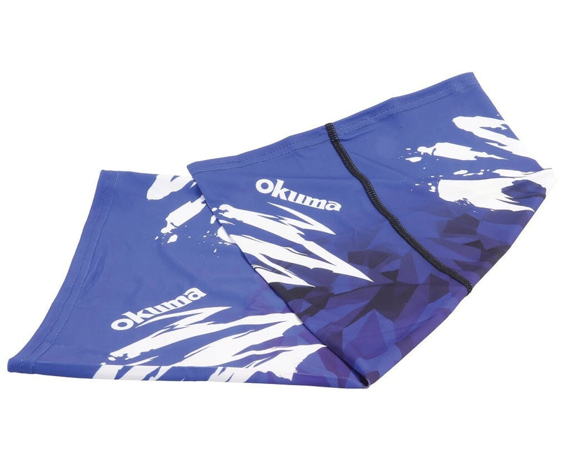 Blue Okuma Sun Mask - Lightweight, Breathable, Multifunctional Head Scarf