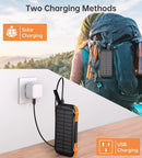 10,000mAh Solar Power Bank