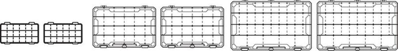 Flambeau T5 Ike Multiloader Tackle Box With 6 Tackle Trays and Zerust Dividers