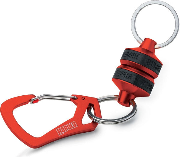 Red Rapala RCD Magnetic Release Fishing Carabiner