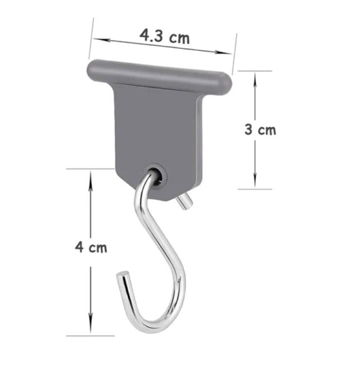 Caravan Awning Clothes Hangers, S Hook Qty 6