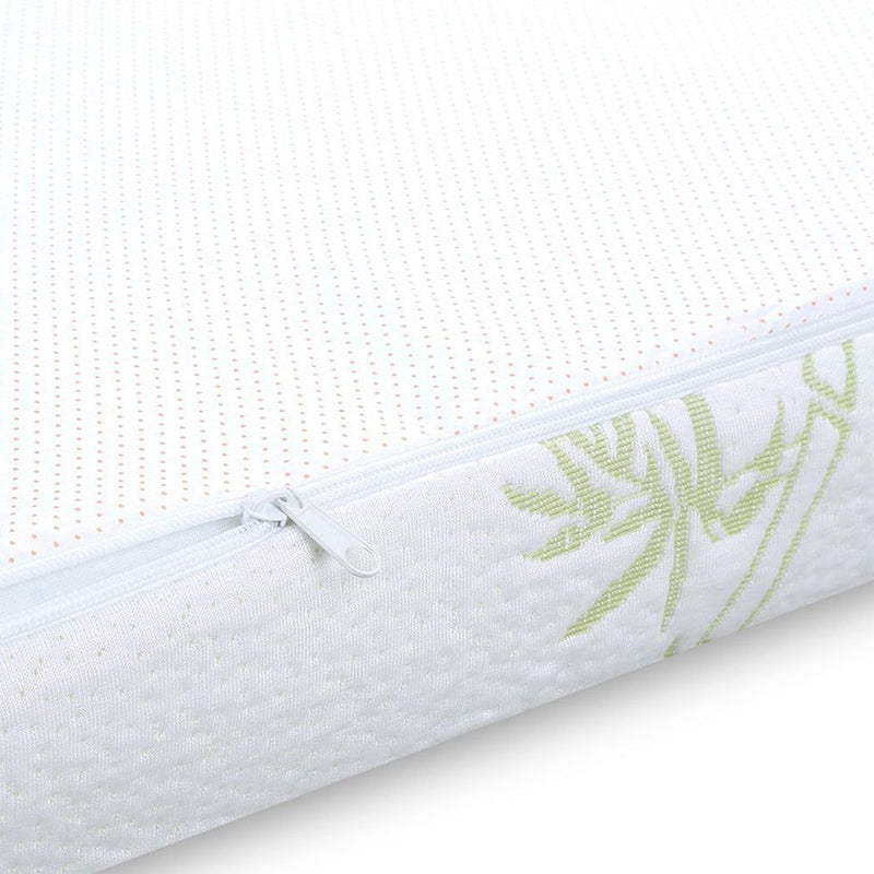 Dreamz 5cm Thickness Cool Gel Memory Foam Mattress Topper Bamboo Fabric King