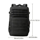 Tactical Backpack Multi-Layer Camping Black
