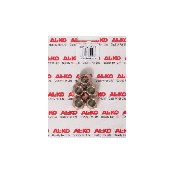 ALKO Zinc Plated Wheel Nuts, 1/2" 490378
