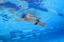 Arena Tracks Mirror Swimming Goggles - Violet/Fuchsia/Green (Kids/Childrens)