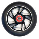 Scooter Wheel Black Alloy 110mm with Abec 9 Bearing