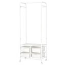 Levede Clothes Rack Stand Heavy Duty Steel Hanging Garment Organizer Coat 63cm