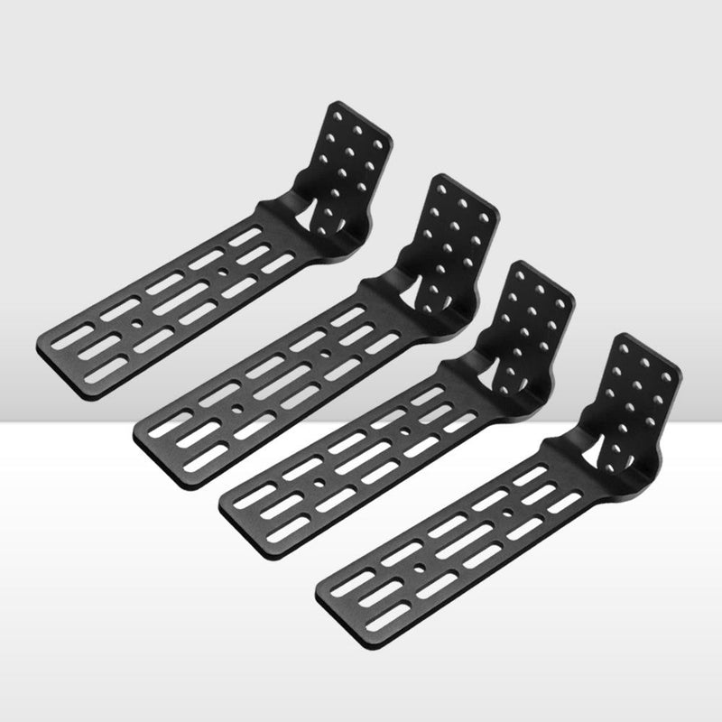 San Hima 4X Long Awning "L" Bracket For 180 & 270 Awnings Powder Coated Steel 4X4