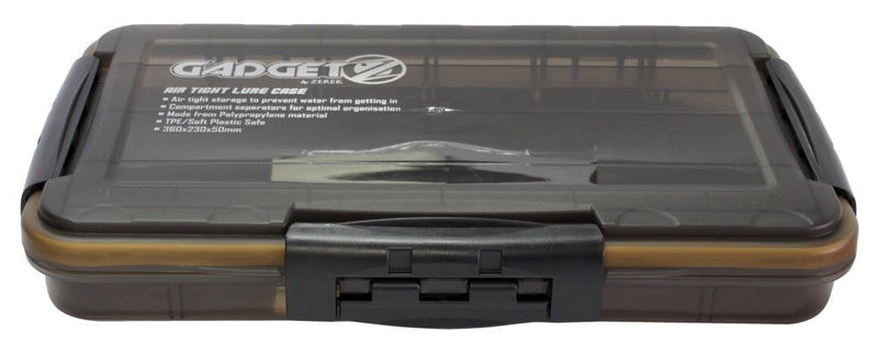 Zerek Gadget Z Large Waterproof Fishing Tackle Tray - Airtight Tackle Box