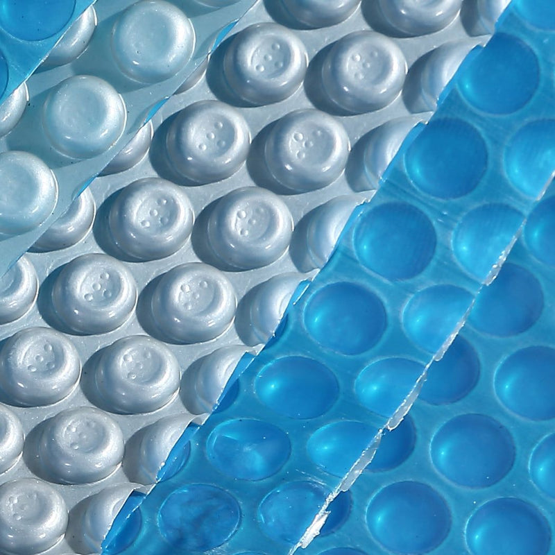 Traderight Group  Solar Swimming Pool Cover 400 Micron Outdoor Bubble Blanket Heater 10 X 4.7m