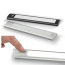 LED Autolamps 40260SMCU Interior Strip Lamp with  On/Off Touch Switch 12 Volt, Single blister, Silver Finish